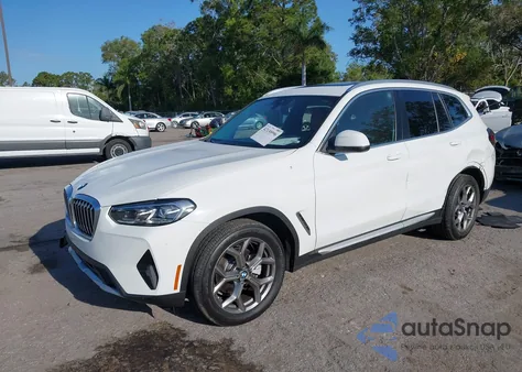 2024 BMW X3 Sdrive30I z USA, uszkodzony, nr VIN 5UX43DP07R9U11649